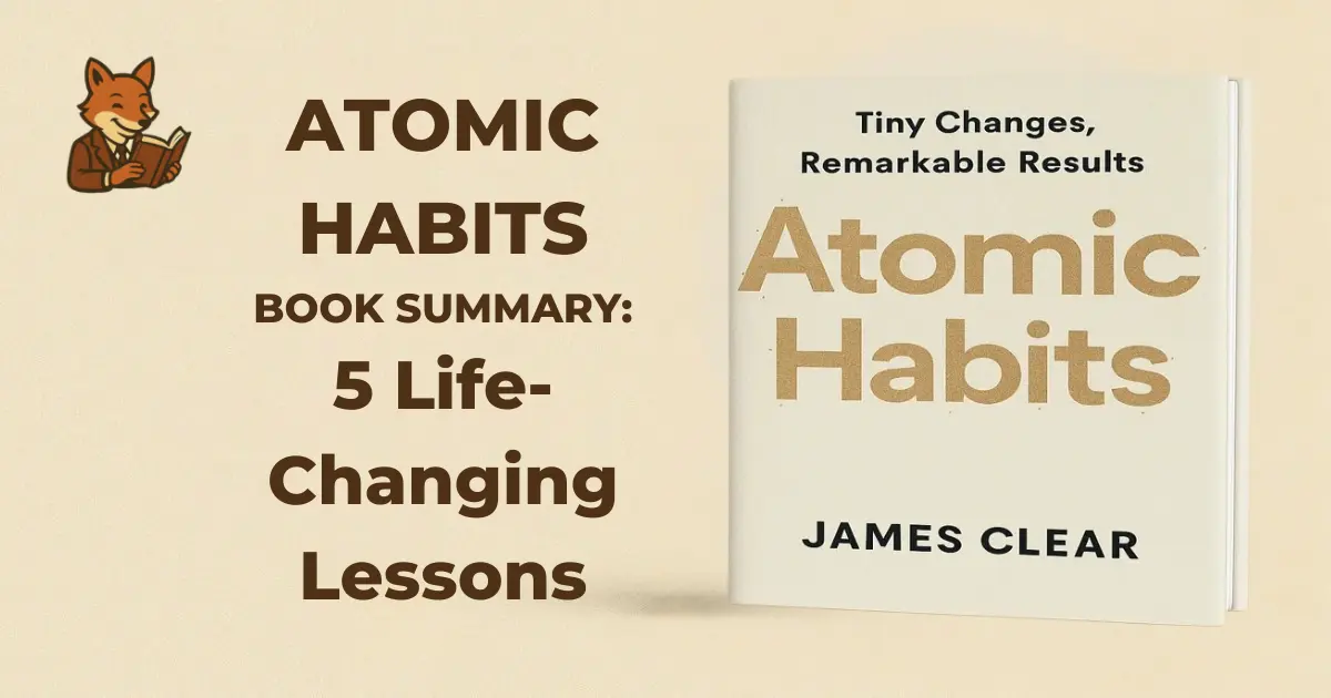 ATOMIC HABITS BOOK